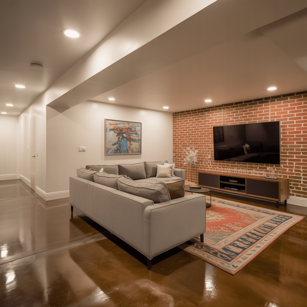 STH Custom Designs for Basements